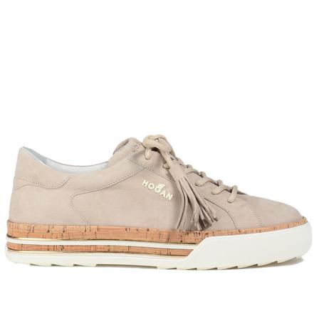 Hogan, Sneakers Beige, Dames, Maat:38 EU