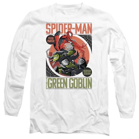 Spider-Man Unisex Vuxen Vs Green Goblin T-Shirt S Vit