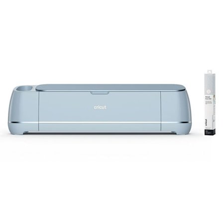 Cricut Maker 3 skärmaskin + silverglitter påstrykningsflex 91 x 33 cm