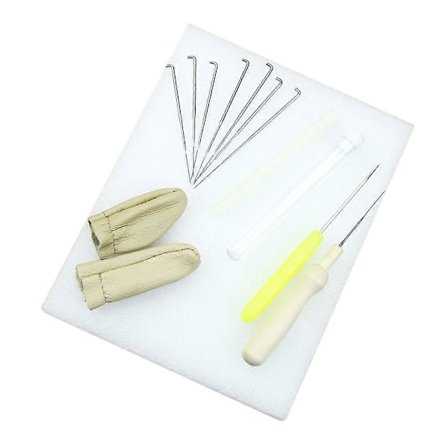 1 sæt Nålefiltning Sæt Filtværktøj Måtte + Nål + Tilbehør Håndværk