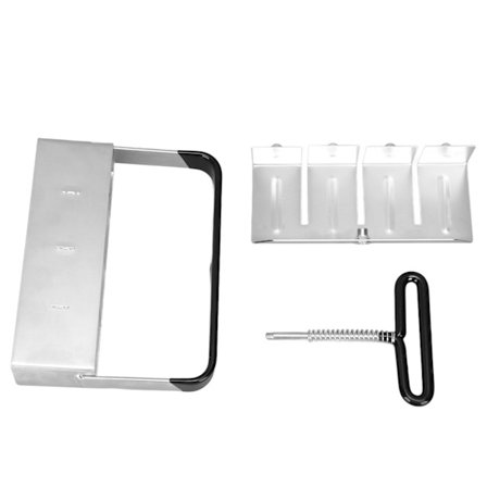 Manuel firkantet jordblokker, håndholdt form med komfortgreb til frøplanter og stiklinger