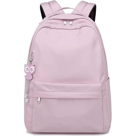 Vanntett Campusveske Casual Ryggsekk, Plass til 14-tommers Laptop, Egnet for Skolereiser, Lett Ryggsekk