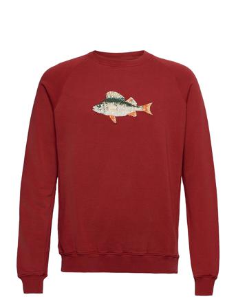 Bait Sweatshirt - Fog Svetari Collegepaita Punainen Forét