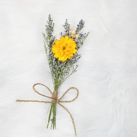 Evig Blomst Tørret Blomst Festival Gave Mini Lille Blomsterbuket Aromaterapi Flaske Brystblomst