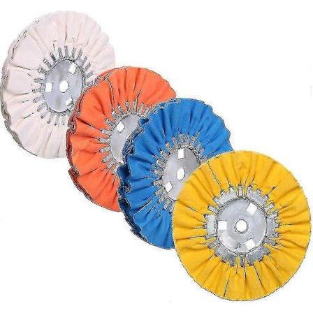 Ilmakanavakiillotuslaikkasarja, 4 osaa (1 kpl valkoinen & 1 kpl oranssi & 1 kpl sininen & 1 kpl keltainen) 8" In-Yvan