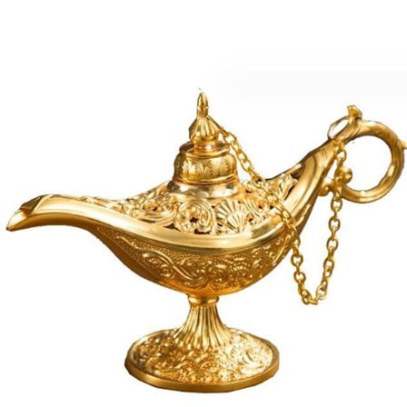 Aladdin Lampe Metall Håndverk Kreativ Pynt