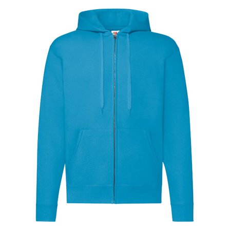Fruit Of The Loom Herr Hoodie M Azure Blå