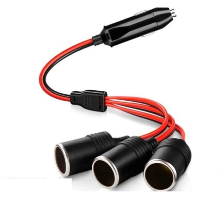 Bil Cigarett Tändare Uttag Splitter Adapter Auto Laddare Förlängning sladd kabel