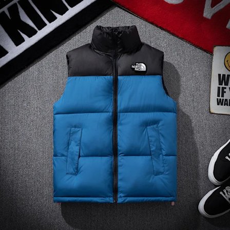 Män väst dun bomullsjacka kvinnor kamisole par bär jacka