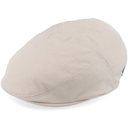 Bailey - Beige flatcap Keps - Graham Chino Flat Cap @ Hatstore