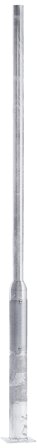 Westal Fast Stolpe 2,4 m Galvaniseret, Belysning
