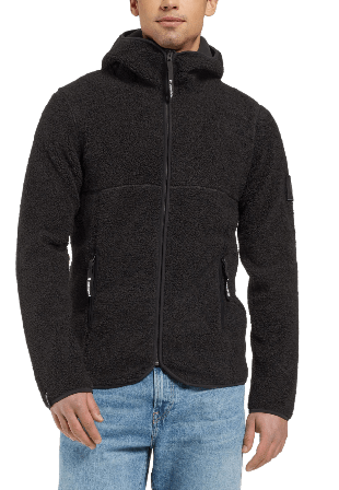 Didriksons Bror Fullzip Jackor Unisex Svart S