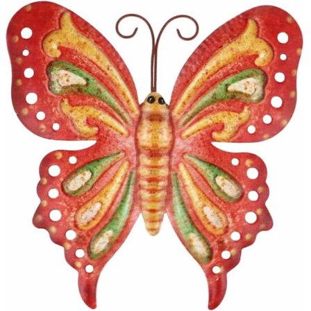 Innendørs og utendørs dekorasjon Smijern sommerfugl veggdekorasjon