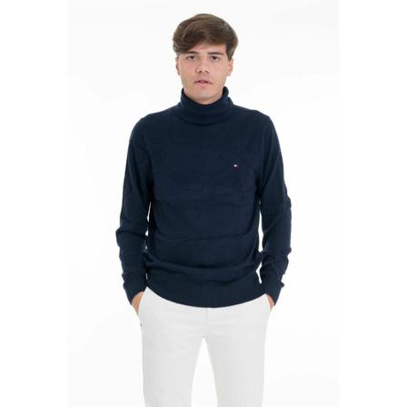 Tommy Hilfiger, Turtleneck Blauw, Heren, Maat:M