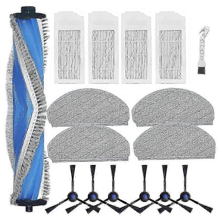 Kompatibel N20 Plus, N20, N20 Robotdammsugare Huvudsidoborste Hepa Filter Moppduk Tillbehör