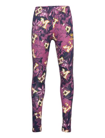 Hmlliterature Tights Leggings Multi/mønstret Hummel