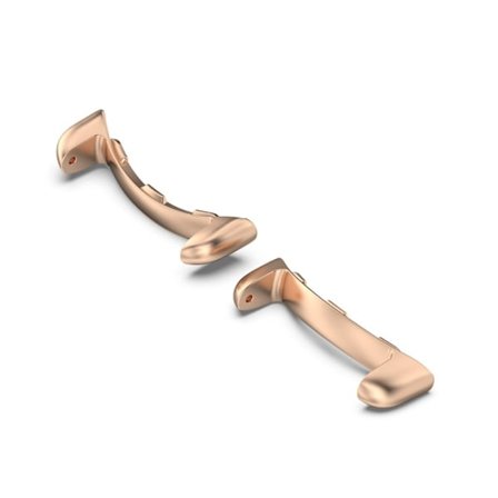 1 par Google Pixel Watch-adapter i zinklegering - Roséguld