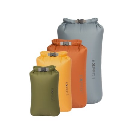 Exped Fold Drybag XS-l CS 4-Pack stuff sacks and organisers Multi-colored OneSize