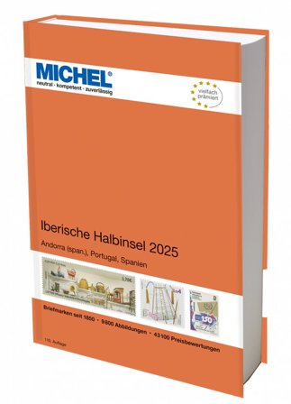 MICHEL - Iberiske halvø 2025 - Frimærkekatalog