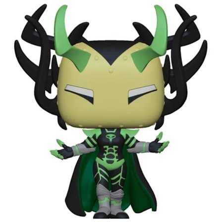 Marvel Infinity Warps Madame Hel POP Figur - Funko - Svart - 9cm