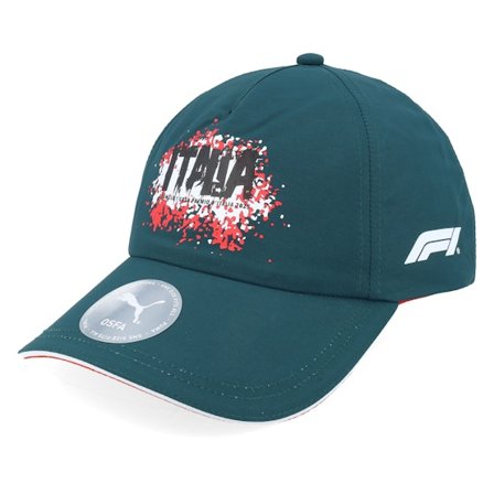 Formula One - Motor Green unconstructed Czapka Z Daszkiem - F1 Logo 25 Race Special Monza Green Terrain Dad Cap @ Hatstore