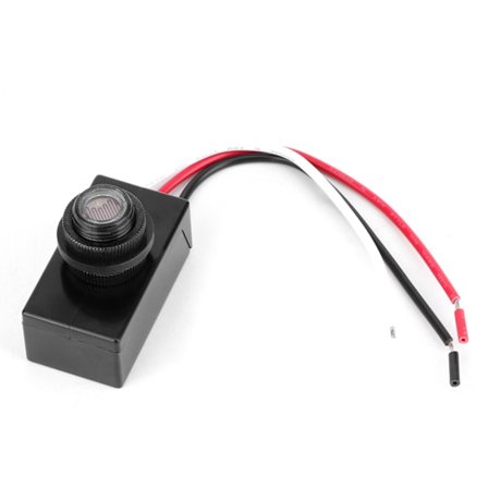10V‐50VDC katuvalaisimen valosensori Valonohjausanturi Mini LED Automaattinen ohjauskytkin