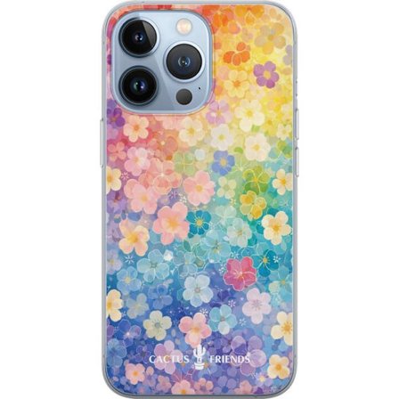 Kompatibel Mobilcover til Apple Apple iPhone 13 Pro Cactus and Friends – RainbowBloom