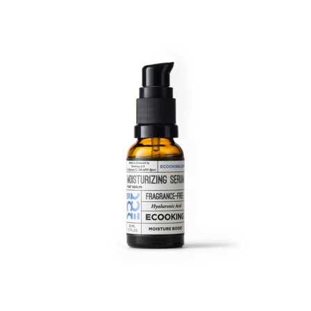 Ecooking Fugt Serum 20 ml - Hyaluronsyre, Fugtboost, Reducerer Fine Linjer