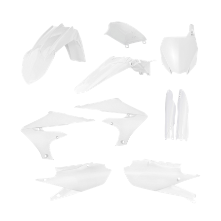 Kit Plastiche Completo Acerbis 7 Pezzi Bianco - Yamaha YZ 450FX 2019-2022