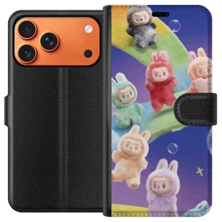 Yhteensopiva Lompakkokotelo Apple iPhone 17 Pro Max La.bubu sateenkaari juliste la.bubu hahmo pupu asu lelut söpö pastelli värikäs anime tyyli suunnit