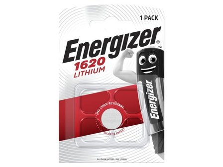 ENERGIZER Batteri Lithium CR1620 - Lyreco - Kontorsmaskiner - Batterier - Knappcellsbatterier