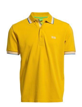 Paddy Polos Short-sleeved Gul BOSS
