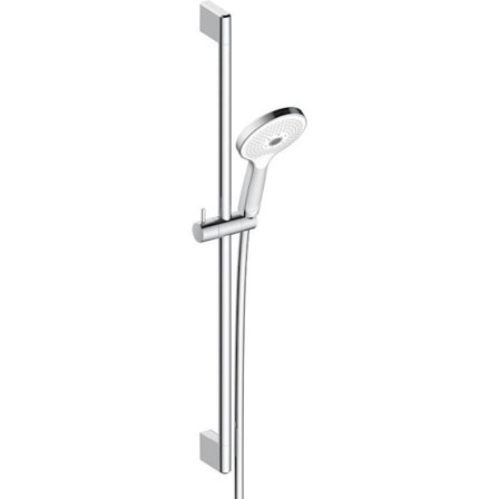 Duravit Universal Duschset i blank krom, justerbar stav 70 cm, handdusch med 3 strålar Click! och anti-twist slang