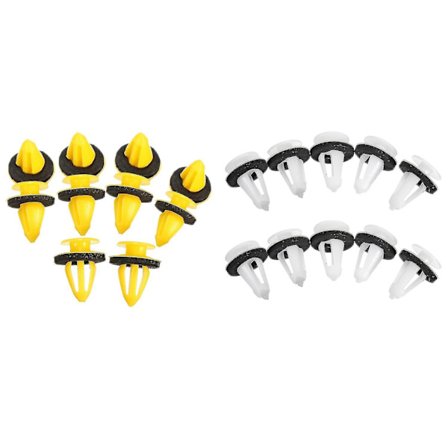 10x Bil Dør Trim Kort Festemidler Panel Klemmer Klips Kompatibel Med Volvo