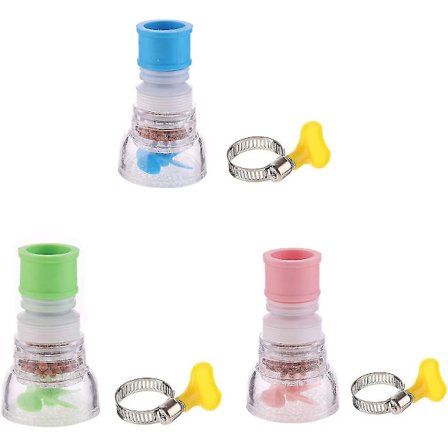 Hanojen suodatin, terveellinen keittiövaruste pyörivällä veden säästösuodattimella