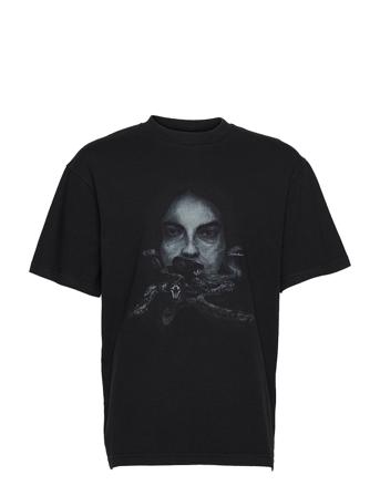 Boxy Tee Short Sleeve Black HAN Kjøbenhavn Clothing