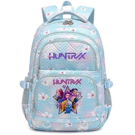 Kpop Demon Hunters Trykket Ryggsekk Studenter Skolesekk _a Blu