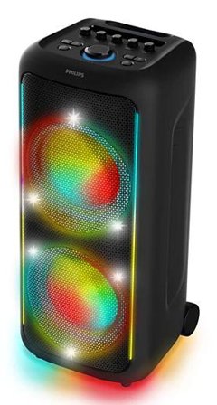 Philips TAX5000E/10 Bærbare højttalere og festhøjttalere Festtaler Sort 100 W