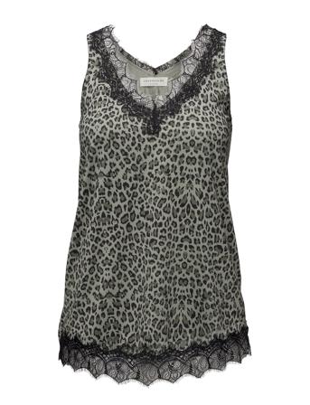 Top T-shirts & Tops Sleeveless Svart Rosemunde