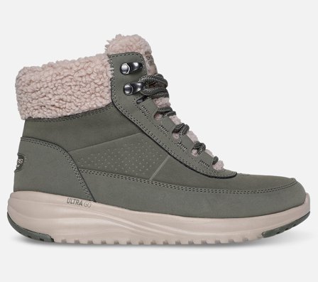 Skechers, On-the-GO Stellar - Alpine Adventure - Waterproof, 40, Grøn, Dame