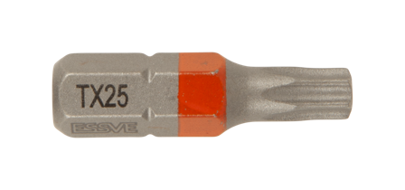 ESSVE 9980392 Bits TX, 25 mm, 3-pack TX25, Maskintillbehör & förbrukning