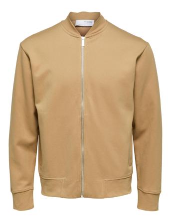 Slhbarracuda Sweat Jacket W Beige Selected Homme