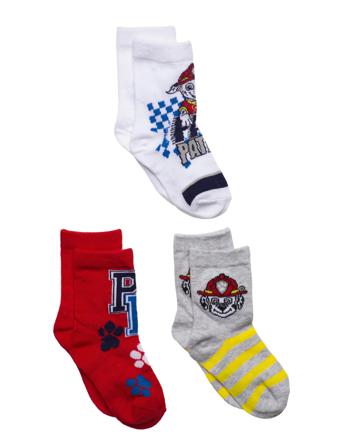 3 Pack Socks Socks & Tights Socks Multi/mønstret Paw Patrol