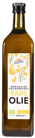 Rømer Rapsolie koldpresset Ø 1 l, Helse & Madvarer, Olier & Eddike, Rapsolie