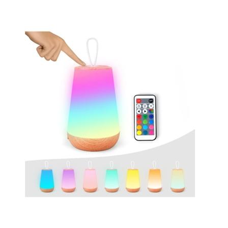 Y valo USB-ladattava S ngynp tylamppu Himmennett v Valo Kaukos timell ja RGB-v rimuutoksella Kannettava Valo Valkoinen