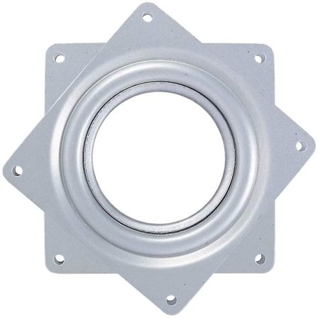 Firkant Lazy Susan roterende plattform 360 grader dreieskive
