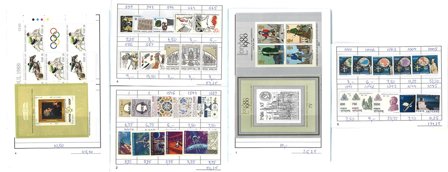 Europa - Dubletpakke med ufyldte udvalgshæfter - Postfrisk og/eller stemplet