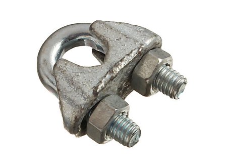 PN-BESLAG WIRELÅS F/6MM WIRE ELEKTRO GALVANISERT 2STK