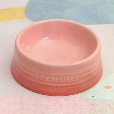 Gradient Hundskål, Keramisk Hundmatskål Kompatibel med Valp och Kattunge, Porslin Djurskål Kompatibel med Mat och Vatten 24 cl