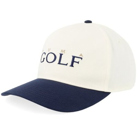 Puma - Vit adjustable Keps - Hobe White/Navy A-Frame Adjustable @ Hatstore